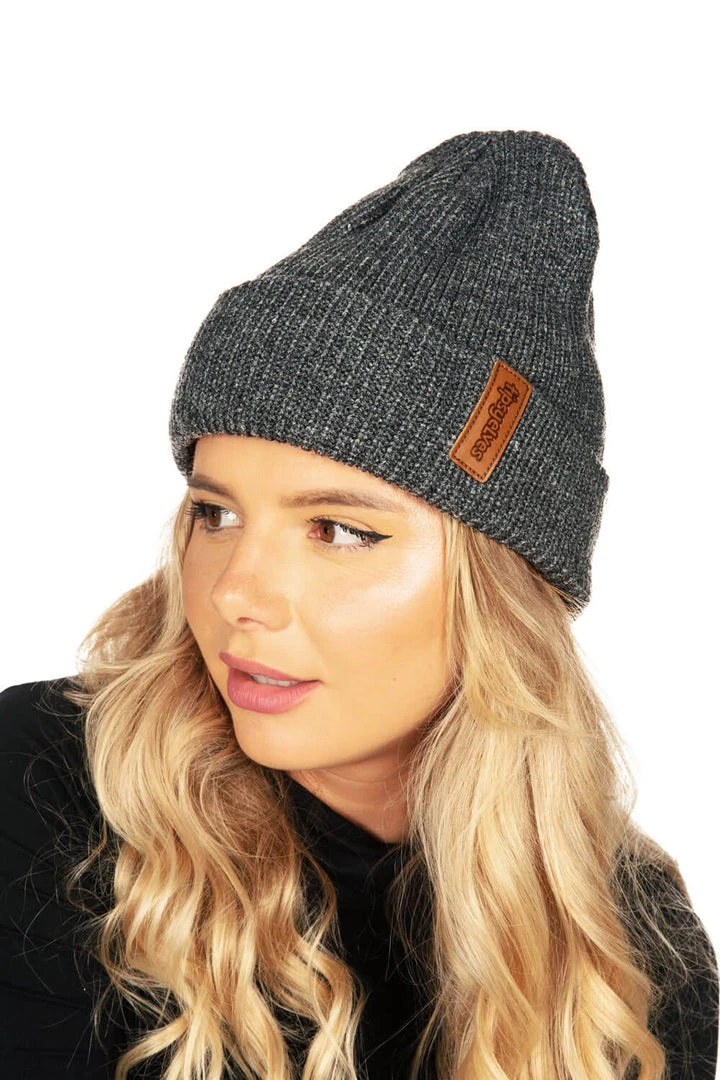 Tipsy Elves Charcoal Beanie Holidays & Occasions 4 Tipsy Elves Charcoal Beanie Holidays & Occasions