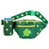 Tipsy Elves Green And Gold Clover Fanny Pack