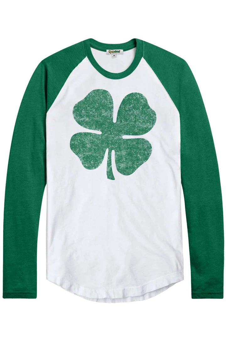 Tipsy Elves Women's Lucky Clover Long Sleeve Shirt 4 Tipsy Elves Women's Lucky Clover Long Sleeve Shirt