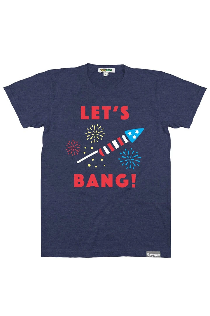 Tipsy Elves Men's Let's Bang Tee Patriotic 3 Tipsy Elves Men's Let's Bang Tee Patriotic