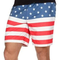 Tipsy Elves Patriotic Men's United We Stand Shorts 7 Tipsy Elves Patriotic Men's United We Stand Shorts