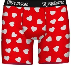 Tipsy Elves Men's Beating Hearts Boxer Briefs