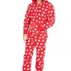 Tipsy Elves Men's Beating Hearts Jumpsuit & Gift Box