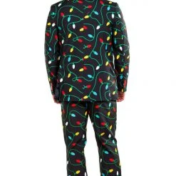 Tipsy Elves Men Tangle Wrangler Blazer W/ Tie