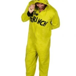 Tipsy Elves Men's Grinch Jumpsuit