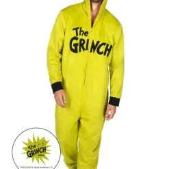 Tipsy Elves Men's Grinch Jumpsuit