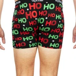 Tipsy Elves Men's Red And Green Ho Ho Ho Boxer Briefs 7 Tipsy Elves Men's Red And Green Ho Ho Ho Boxer Briefs