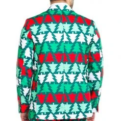 Tipsy Elves Men Pine Playboy Blazer W/ Tie