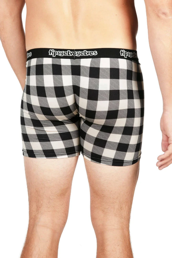 Tipsy Elves Men's Gift Wrapped Boxer Briefs 5 Tipsy Elves Men's Gift Wrapped Boxer Briefs