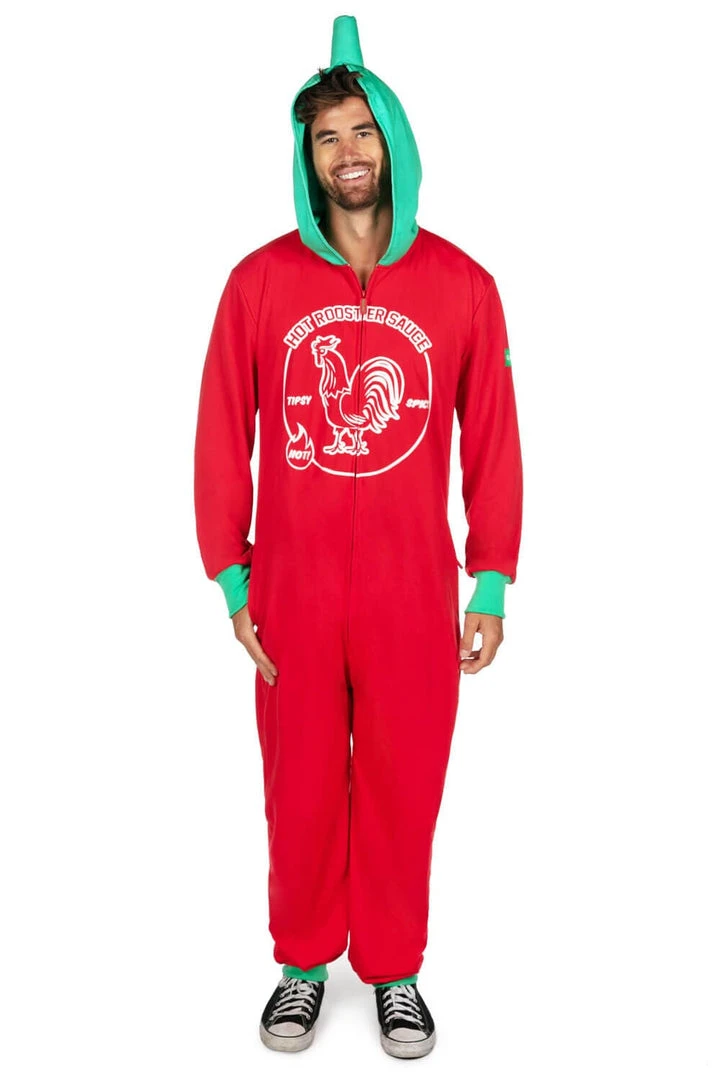 Tipsy Elves Men's Hot Sauce Costume 3 Tipsy Elves Men's Hot Sauce Costume