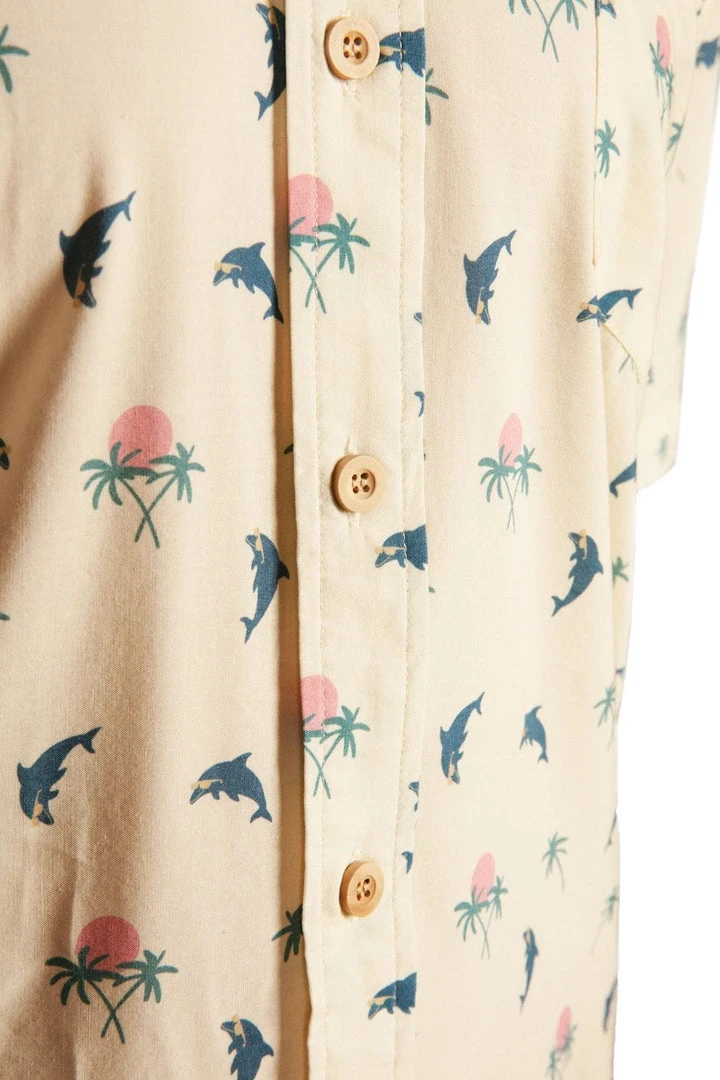 Tipsy Elves Men's Dolphin Party Hawaiian Shirt Spring 5 Tipsy Elves Men's Dolphin Party Hawaiian Shirt Spring