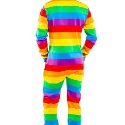 Tipsy Elves Rainbow Jumpsuit - Men's Cut
