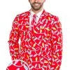 Tipsy Elves Men Power Hour Blazer W/ Tie