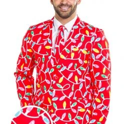 Tipsy Elves Men Power Hour Blazer W/ Tie