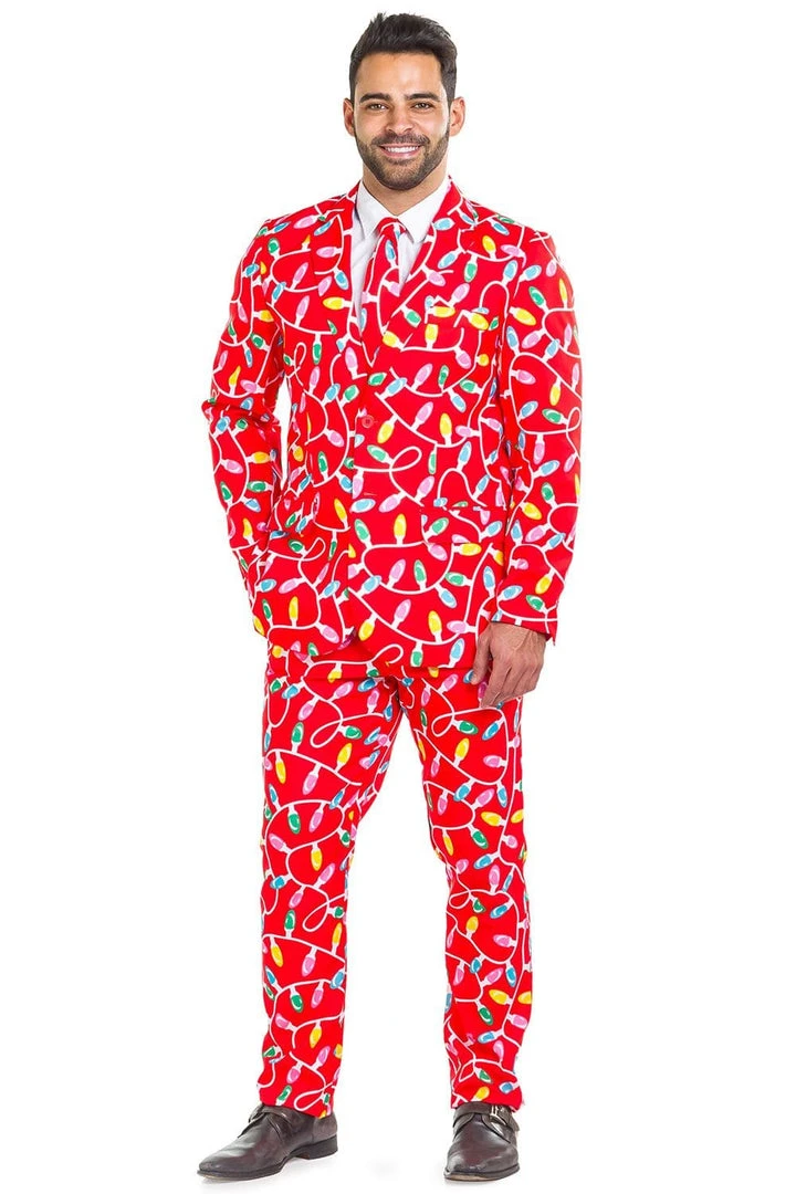 Tipsy Elves Men Power Hour Blazer W/ Tie 5 Tipsy Elves Men Power Hour Blazer W/ Tie