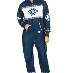 Tipsy Elves Men's Snowflake Jumpsuit