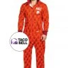 Tipsy Elves Men's Taco Bell Straight Fire Jumpsuit