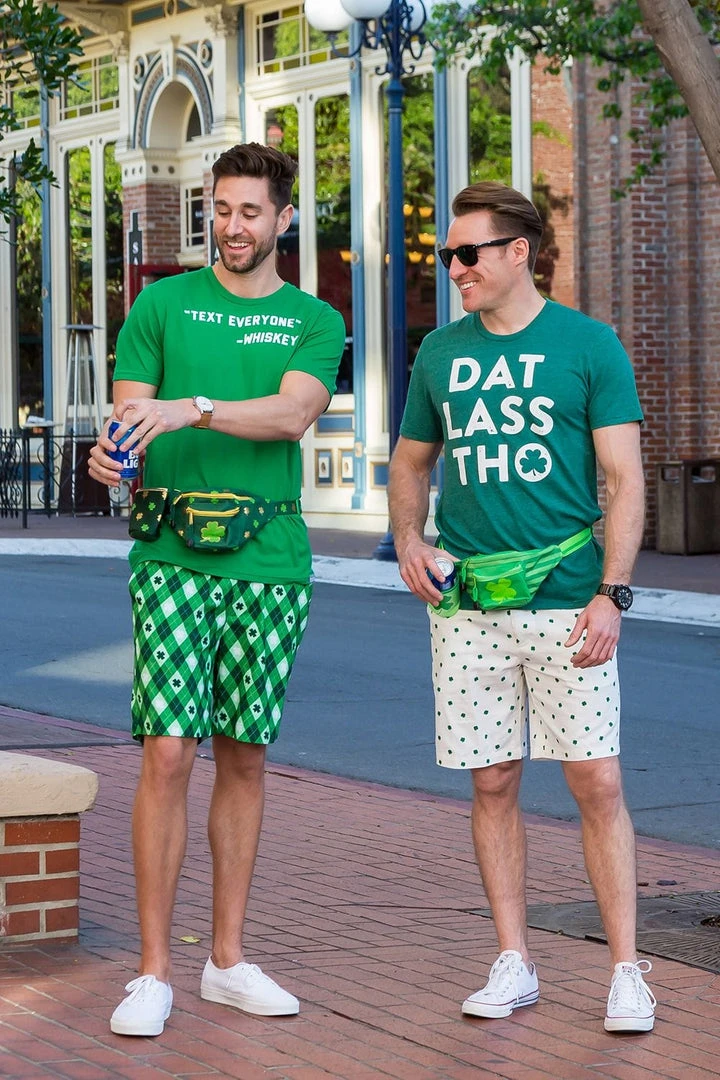 Tipsy Elves St. Patrick's Day Fanny Pack W/ Drink Holder Fanny Packs 8 Tipsy Elves St. Patrick's Day Fanny Pack W/ Drink Holder Fanny Packs