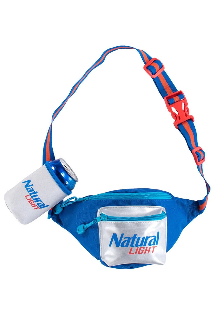 Tipsy Elves Natural Light Fanny Pack W/ Drink Holder Spring 3 Tipsy Elves Natural Light Fanny Pack W/ Drink Holder Spring