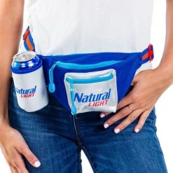 Tipsy Elves Natural Light Fanny Pack W/ Drink Holder Spring 8 Tipsy Elves Natural Light Fanny Pack W/ Drink Holder Spring