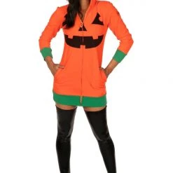 Tipsy Elves Women Pumpkin Costume Dress
