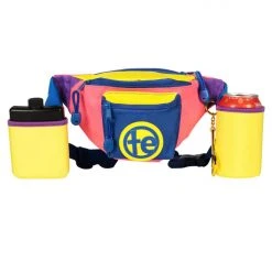 Tipsy Elves Retro Renegade Fanny Pack With Drink Holder And Flask