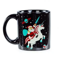 Tipsy Elves Santa Unicorn Mug Holidays & Occasions