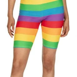 Tipsy Elves Rainbow Bike Shorts - Women's Cut