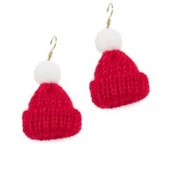 Tipsy Elves Beanie Earrings