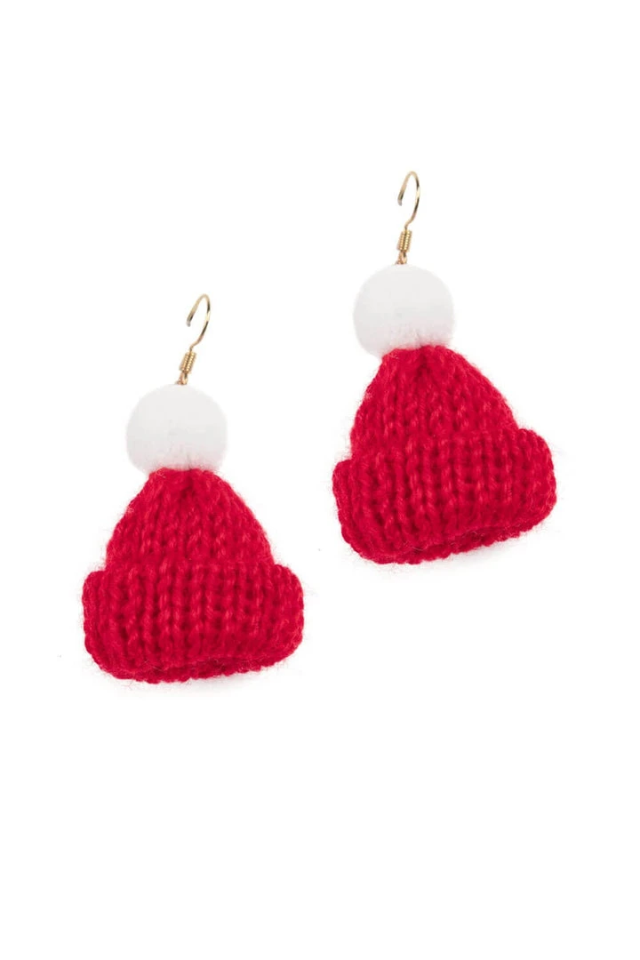 Tipsy Elves Beanie Earrings 3 Tipsy Elves Beanie Earrings