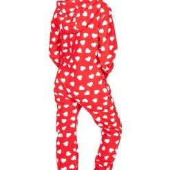 Tipsy Elves Women's Beating Hearts Jumpsuit & Gift Box 10 Tipsy Elves Women's Beating Hearts Jumpsuit & Gift Box