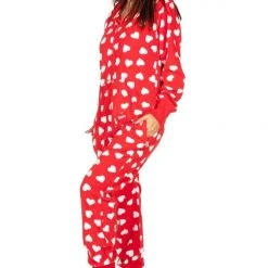 Tipsy Elves Women's Beating Hearts Jumpsuit & Gift Box 12 Tipsy Elves Women's Beating Hearts Jumpsuit & Gift Box
