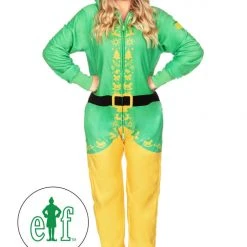 Tipsy Elves Women's Buddy The Elf Jumpsuit