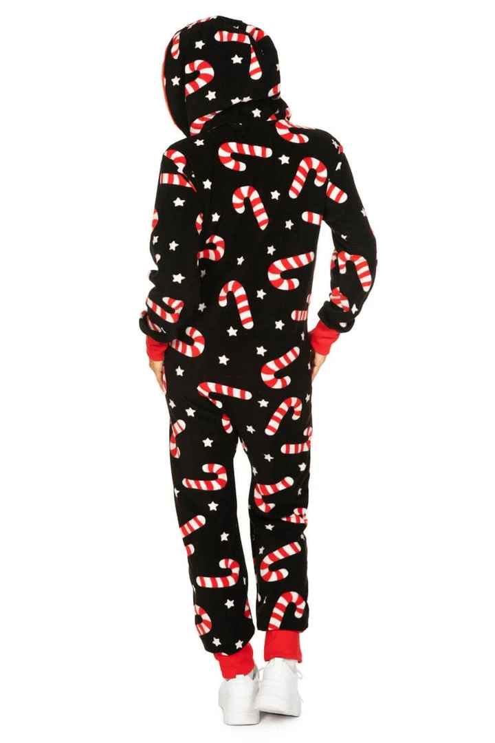 Tipsy Elves Women's Candy Cane Lane Jumpsuit 5 Tipsy Elves Women's Candy Cane Lane Jumpsuit