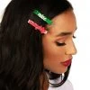 Tipsy Elves Naughty And Nice Christmas Barrettes 1 Tipsy Elves Naughty And Nice Christmas Barrettes