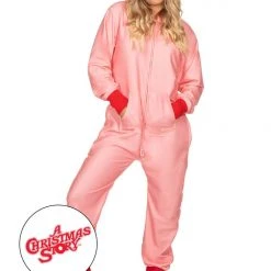 Tipsy Elves Women's Christmas Story Bunny Jumpsuit