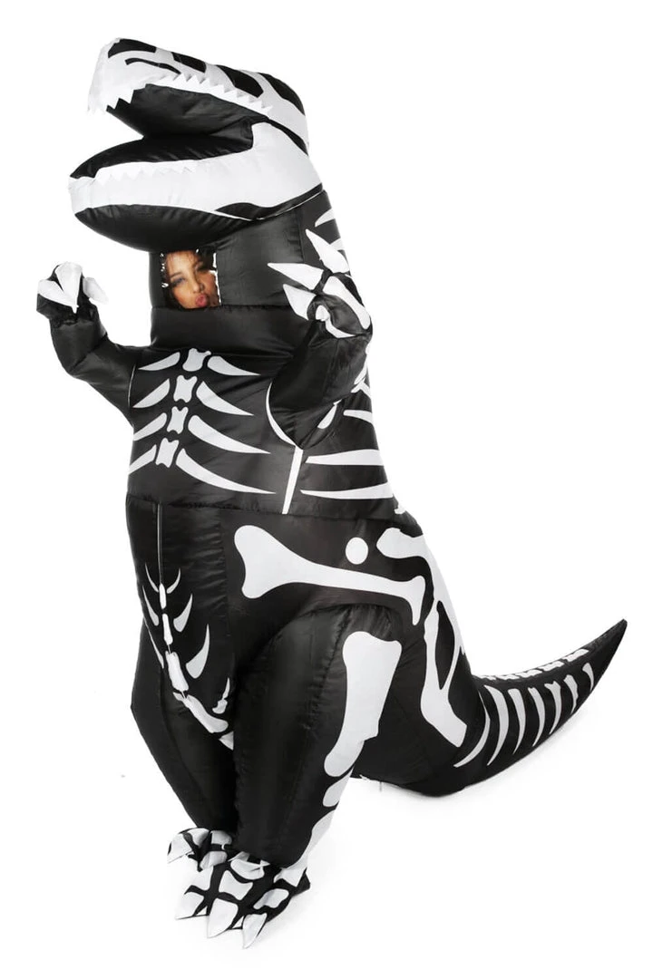 Tipsy Elves Women's Dinosaur Skeleton Inflatable Costume 3 Tipsy Elves Women's Dinosaur Skeleton Inflatable Costume