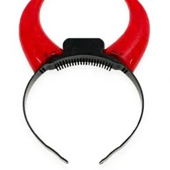 Tipsy Elves Holidays & Occasions Light Up Devil Horn Headband