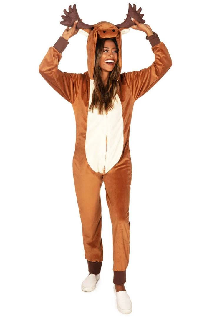 Tipsy Elves Women's Moose Costume 3 Tipsy Elves Women's Moose Costume