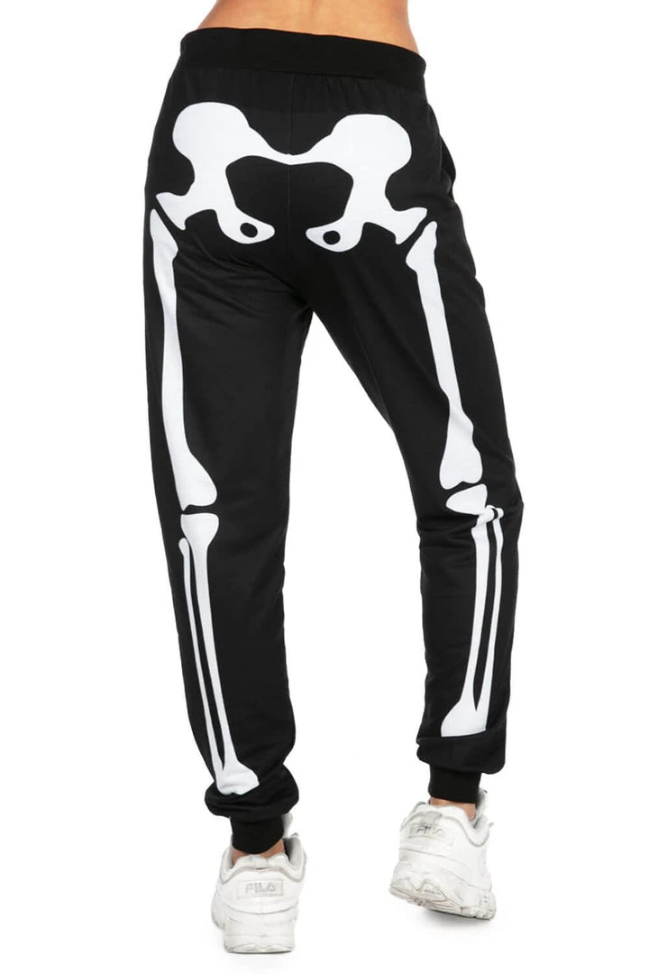Tipsy Elves Women's Skeleton Joggers 4 Tipsy Elves Women's Skeleton Joggers