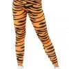 Tipsy Elves Women Tiger High Waisted Leggings
