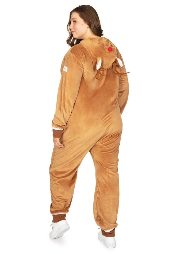 Tipsy Elves Women's Rudolph Plus Size Jumpsuit 4 Tipsy Elves Women's Rudolph Plus Size Jumpsuit