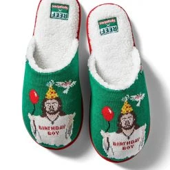 Tipsy Elves Men's Birthday Boy Reef Slippers