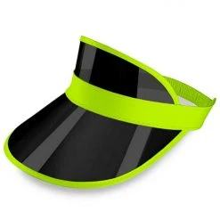 Tipsy Elves Black And Yellow Sun Visor Hat Summer