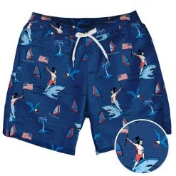 Tipsy Elves Fin Riding Founder Stretch Swim Trunks