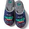 Tipsy Elves Men's Go Big Or Go Home Reef Slippers