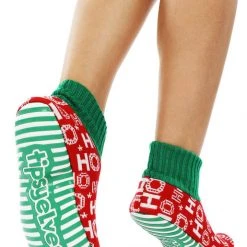 Tipsy Elves Holidays & Occasions Ho Ho Ho Slipper Socks