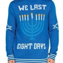 Tipsy Elves Men's Hanukkah Endurance Sweater
