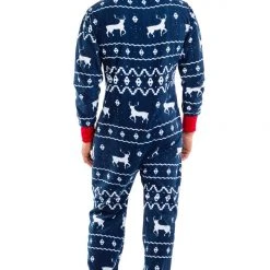 Tipsy Elves Men's Blue Reindeer Jumpsuit 15 Tipsy Elves Men's Blue Reindeer Jumpsuit