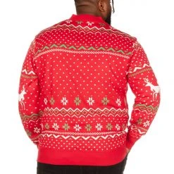 Tipsy Elves Men's Christmas Climax Big And Tall Ugly Christmas Sweater 5 Tipsy Elves Men's Christmas Climax Big And Tall Ugly Christmas Sweater